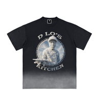 LS31st x D-Lo's Kitchen "Above The Clouds" Sunfade Vintage Washed T-Shirt