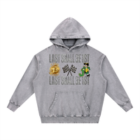 LS31st x D-Lo's Kitchen "Class of '03" Snow Wash Hand-Frayed Heavyweight  Hoodie
