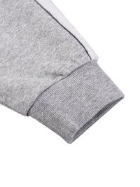 LS31st x V.A.A. Alaska Contrast Tape Raw Edge Double Layered Zip Hoodie